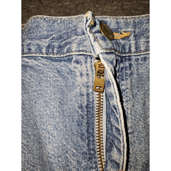 Vintage Wrangler Blues Jeans Women's 16x32 Tapered Blue USA Western Cowgirl - Picture 8 of 10